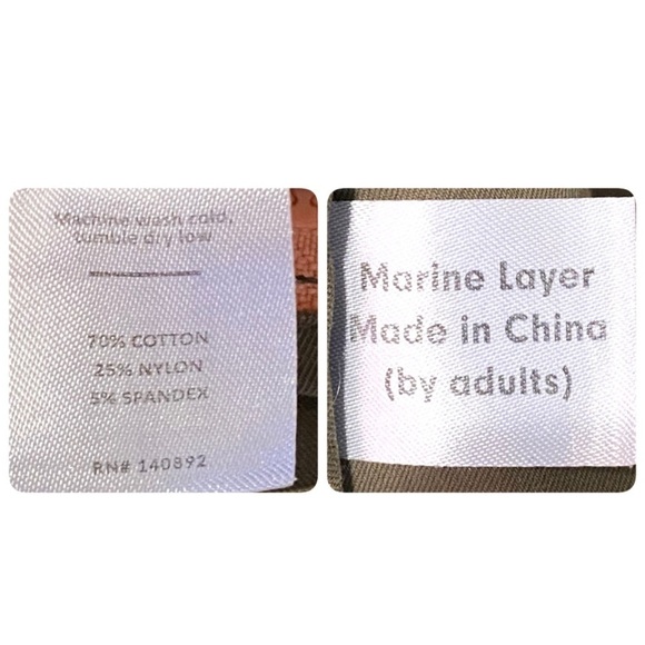 MARINE LAYER  Tacoma Anorak Utility Jacket Women's Oversized Small Green Hooded - Picture 7 of 16